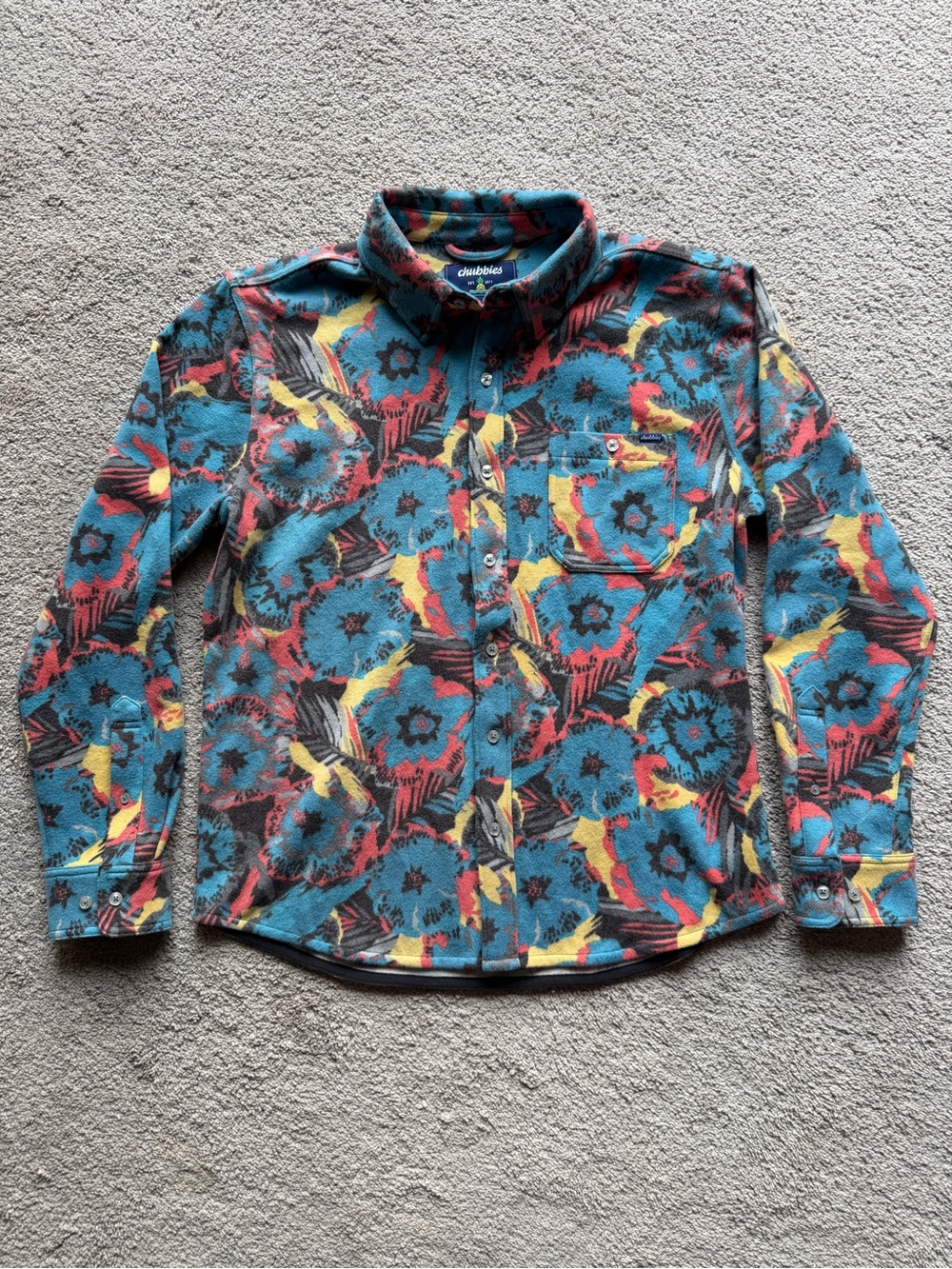 Chubbies Fleece Button-Up Shirt
